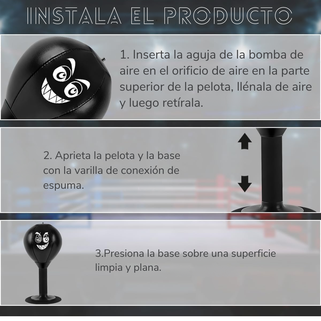 PunchOut Desk Golpeador anti-estrés